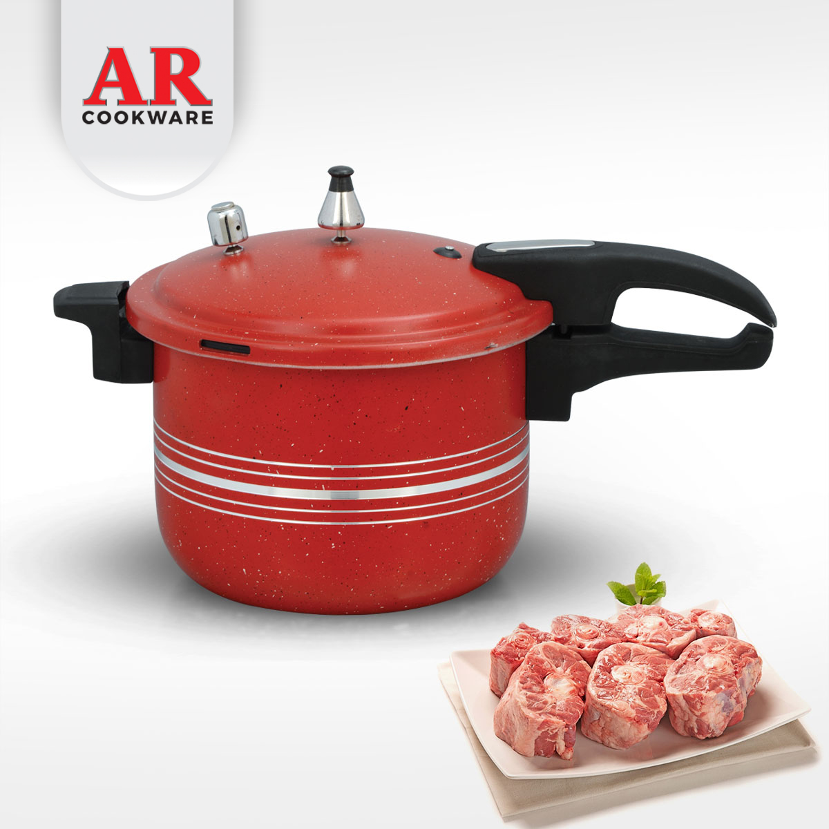 Maroon-Pressure-Cooker-----001a Non Stick Pressure Cooker Black